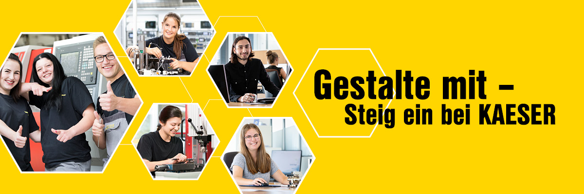 Gestalte mit - Steig ein bei KAESER