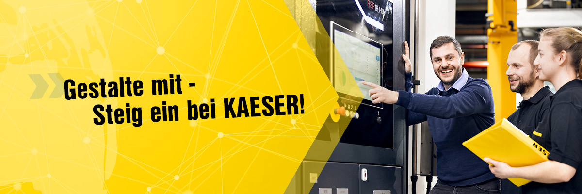 Gestalte mit - Steig ein bei KAESER